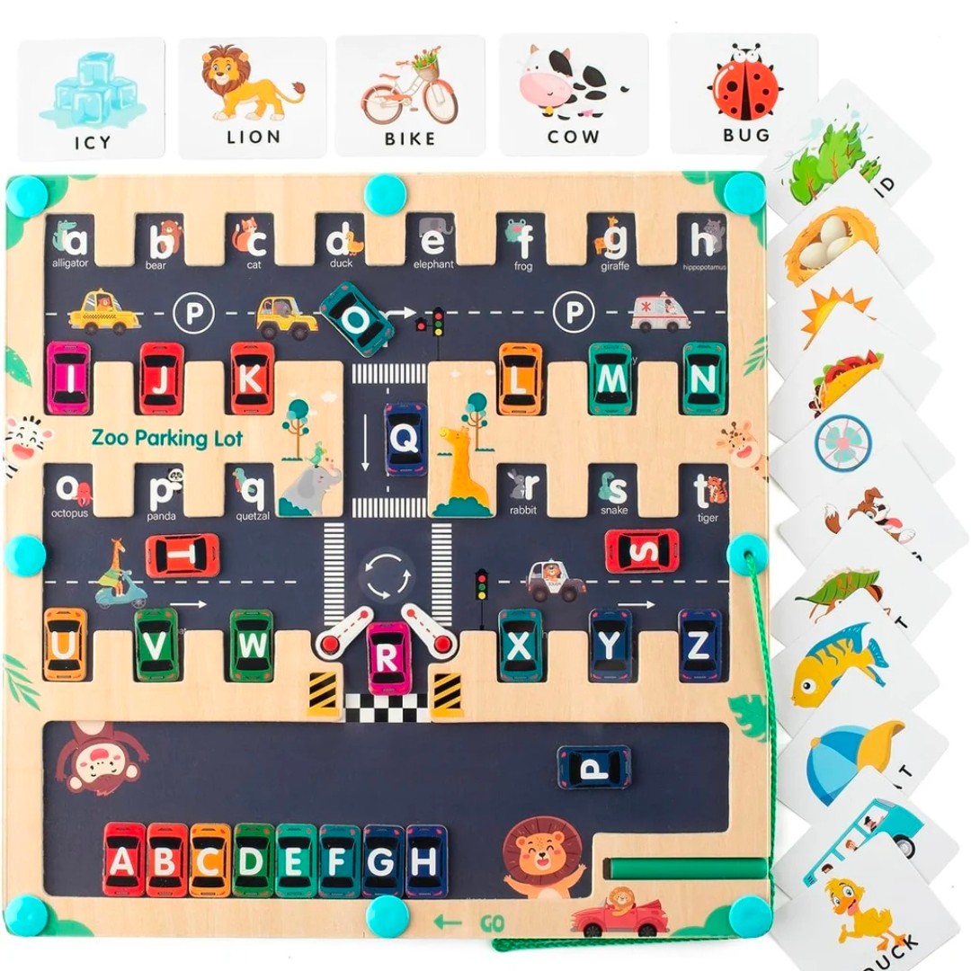 Zoo Parking Lot Scramble Game