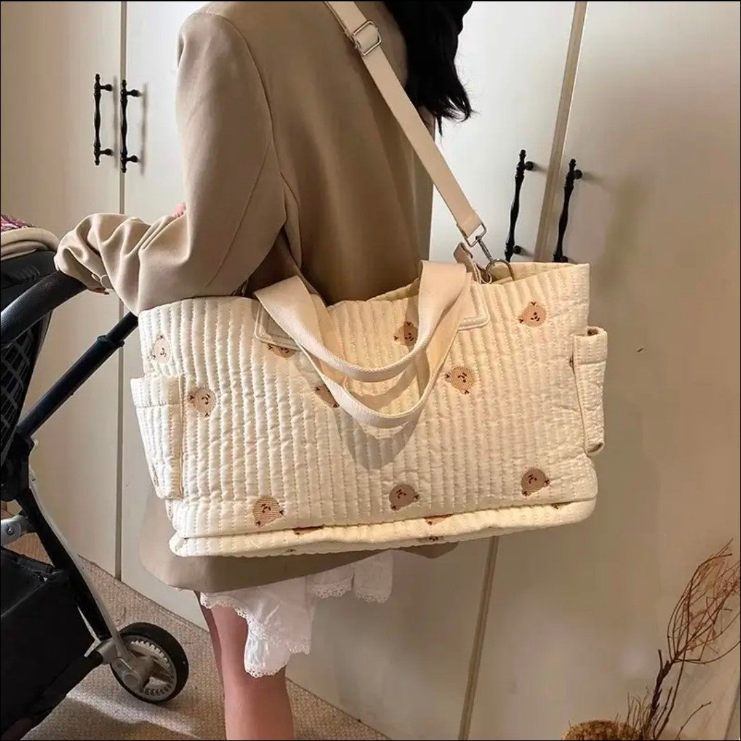Mummy Bag Bear & Flower