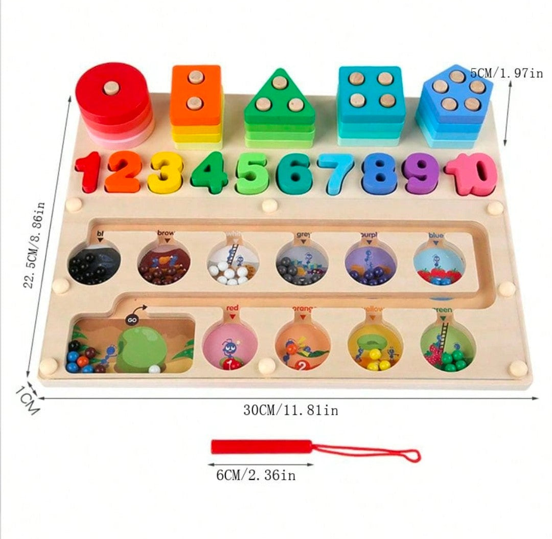 Quantity Color classification teaching aids