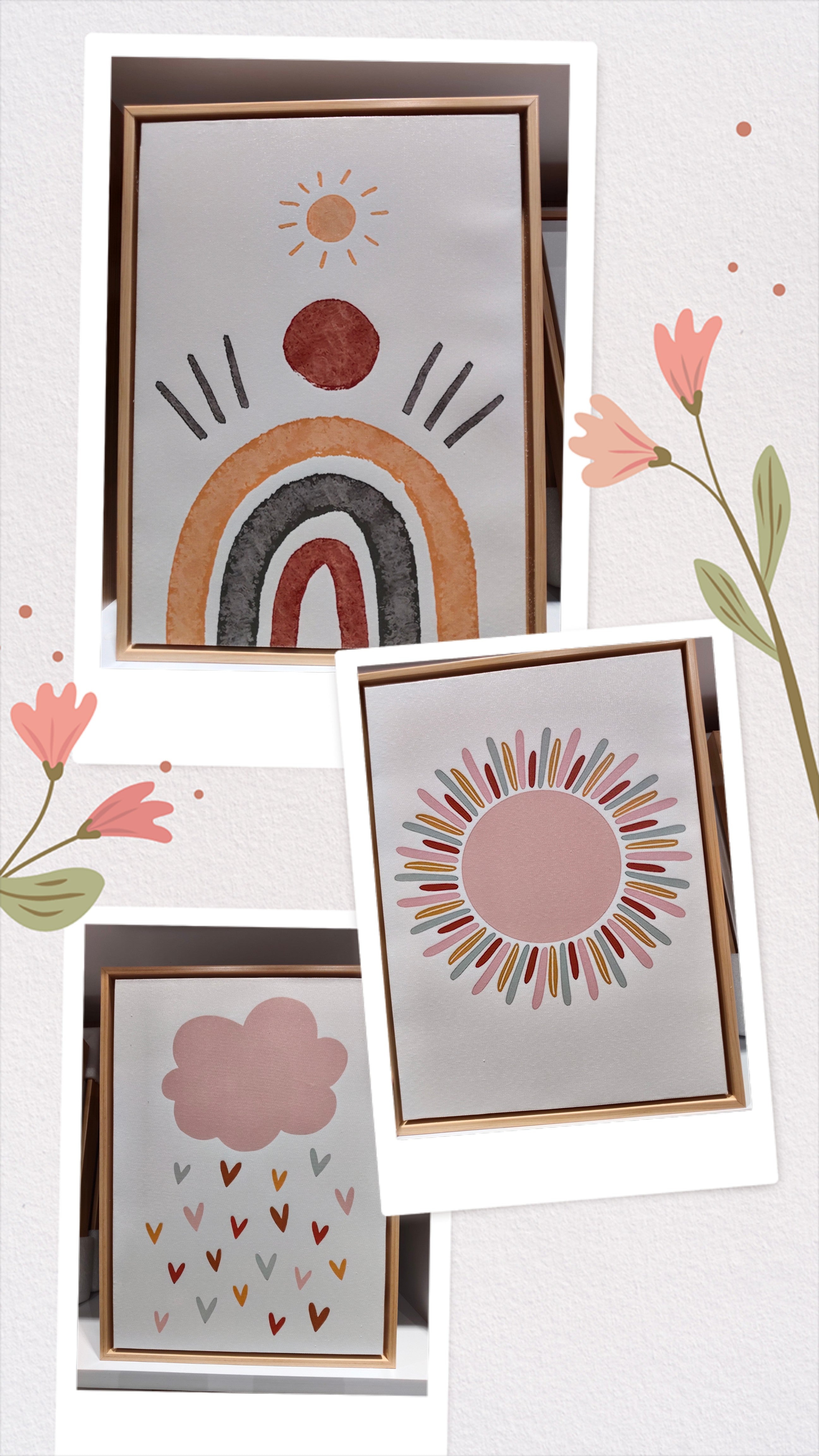 Wall Art Decor with Frame