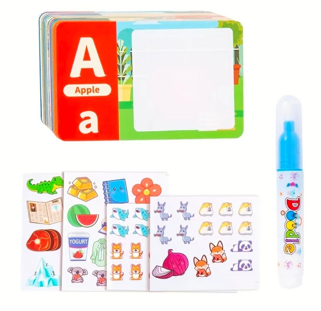 Magic water painting sticker