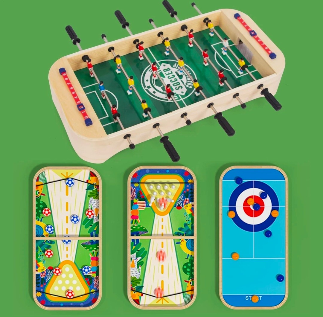Multifunctional Soccer Table Top Game