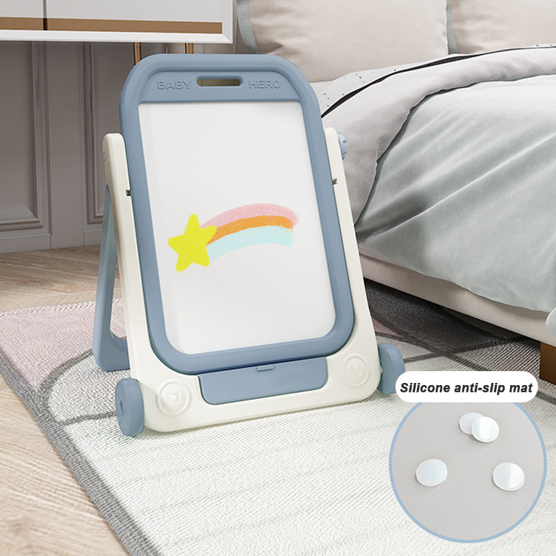 Cute Mini Educational Toy Erasable Fordable Painting Magnetic Drawing White Board for kids