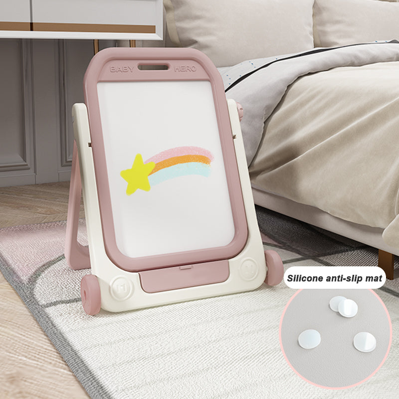 Cute Mini Educational Toy Erasable Fordable Painting Magnetic Drawing White Board for kids