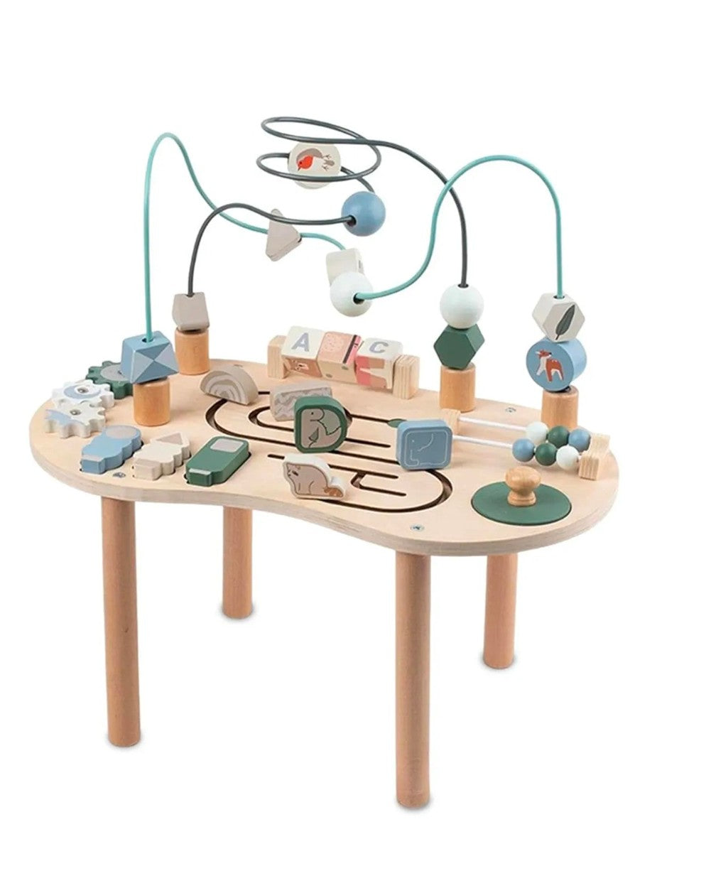 Wooden Activity Table-Montessoi Toys