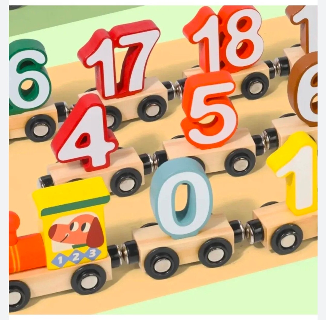 27 disassembled magnetic digital car