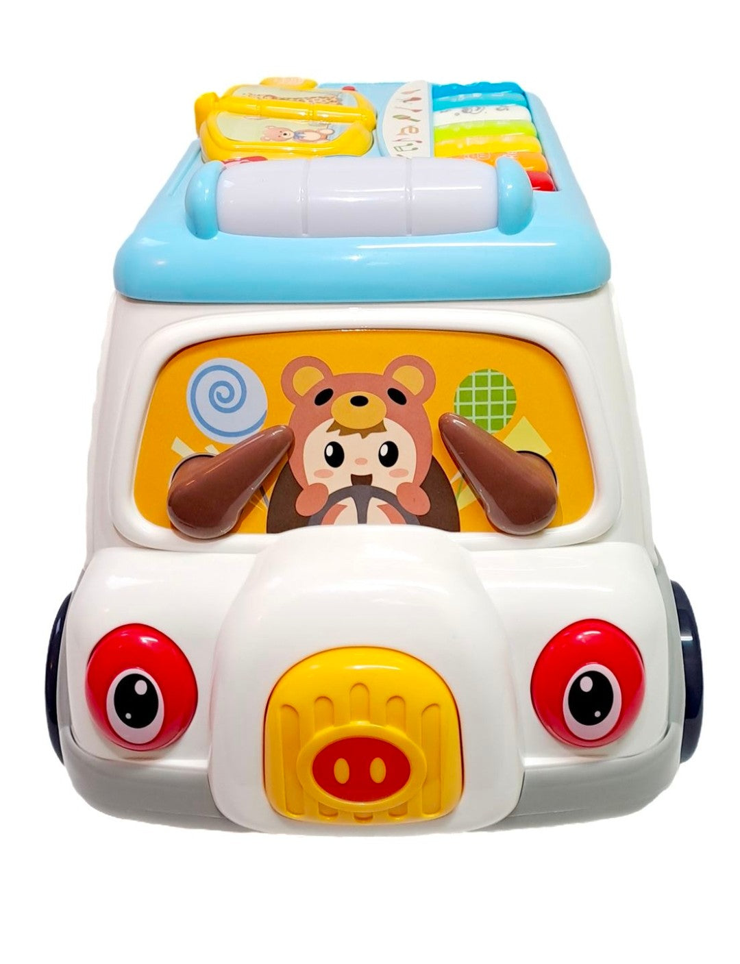Multi-function pull musical bus-ages 19months+