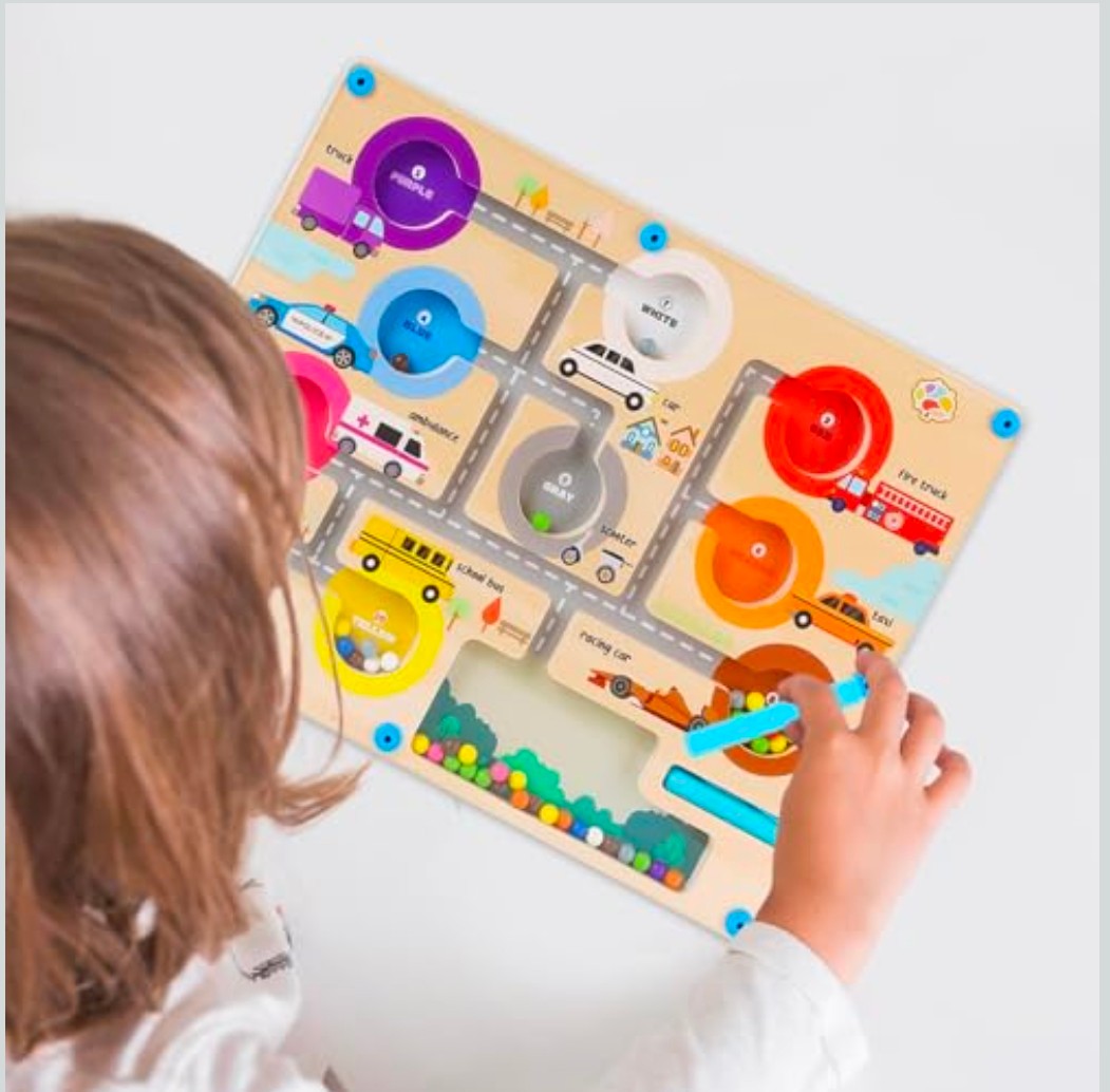 Traffic Magnetic Ball Game Maze
