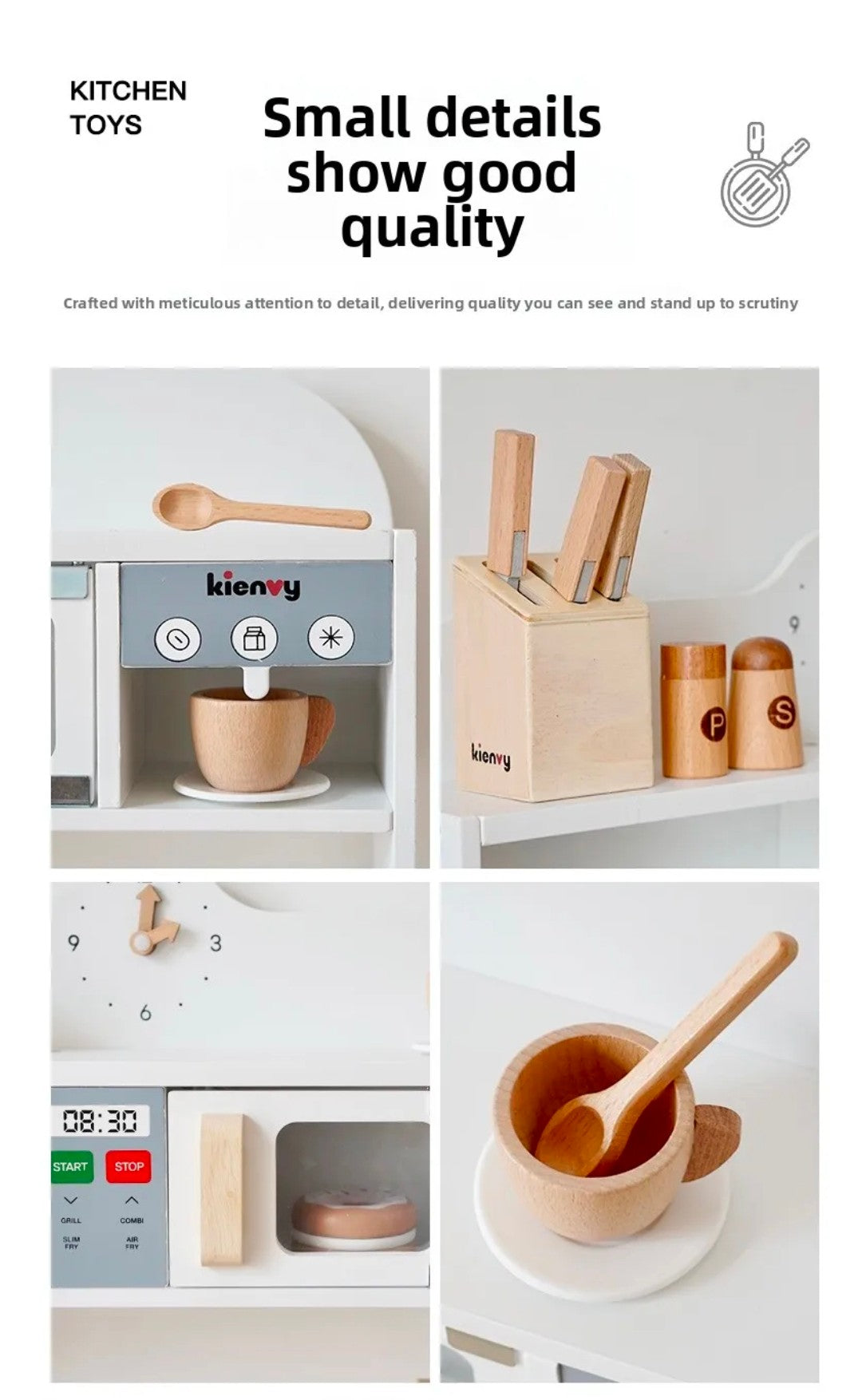 Kienvy Coffee Maker Kitchen Toy