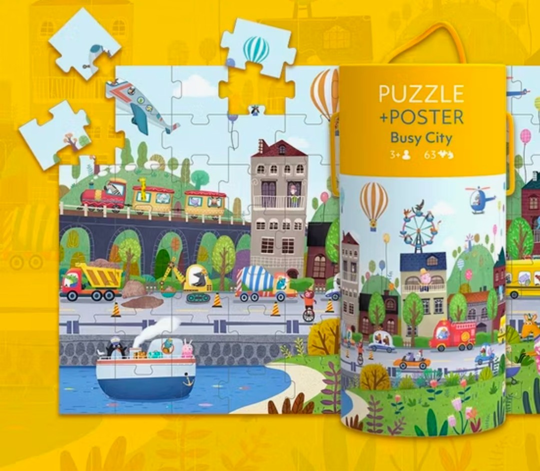 Pinwheel Puzzles-63pcs