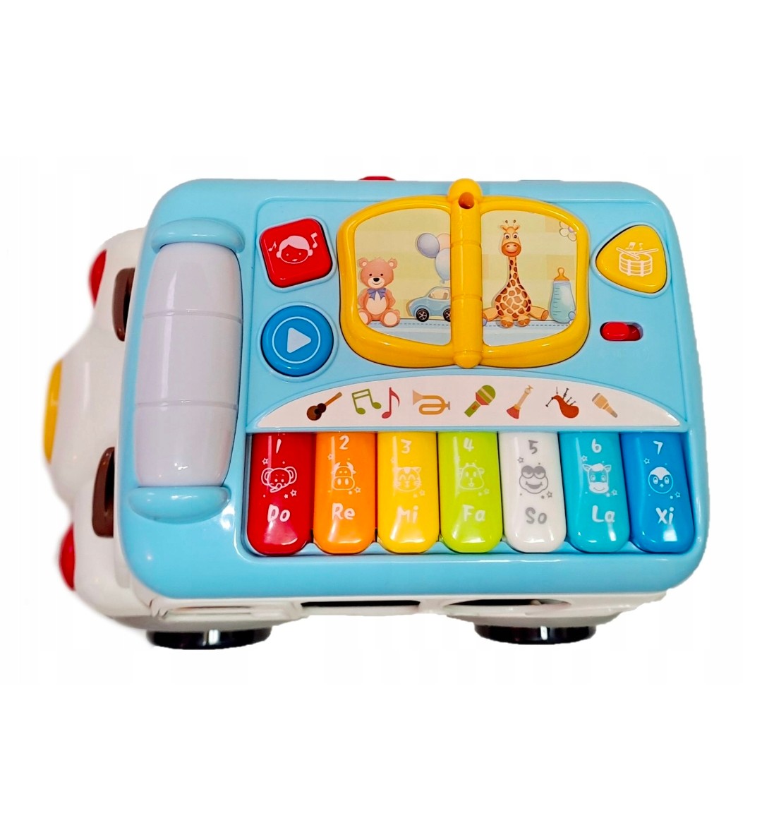 Multi-function pull musical bus-ages 19months+