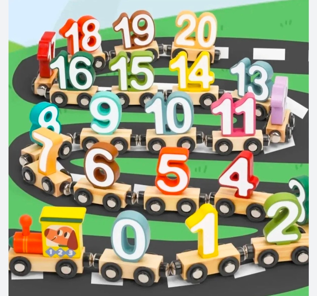27 disassembled magnetic digital car