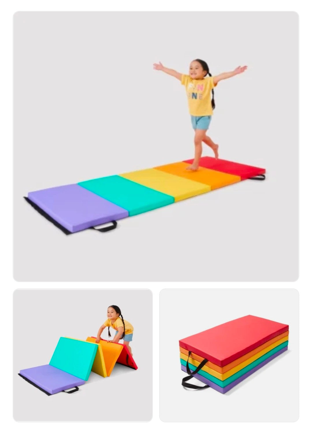 Rainbow Gym Play Mat