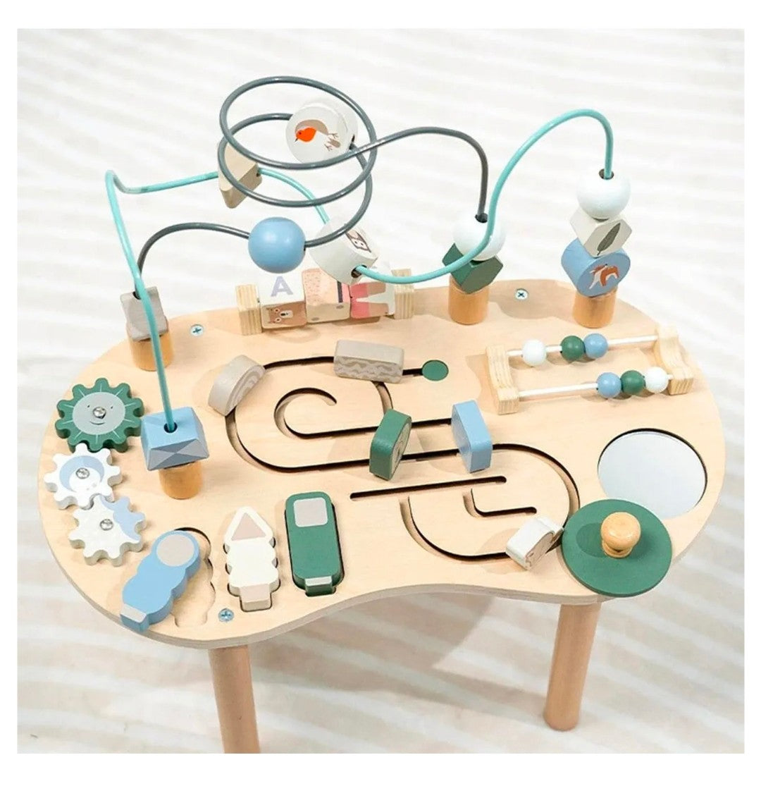 Wooden Activity Table-Montessoi Toys