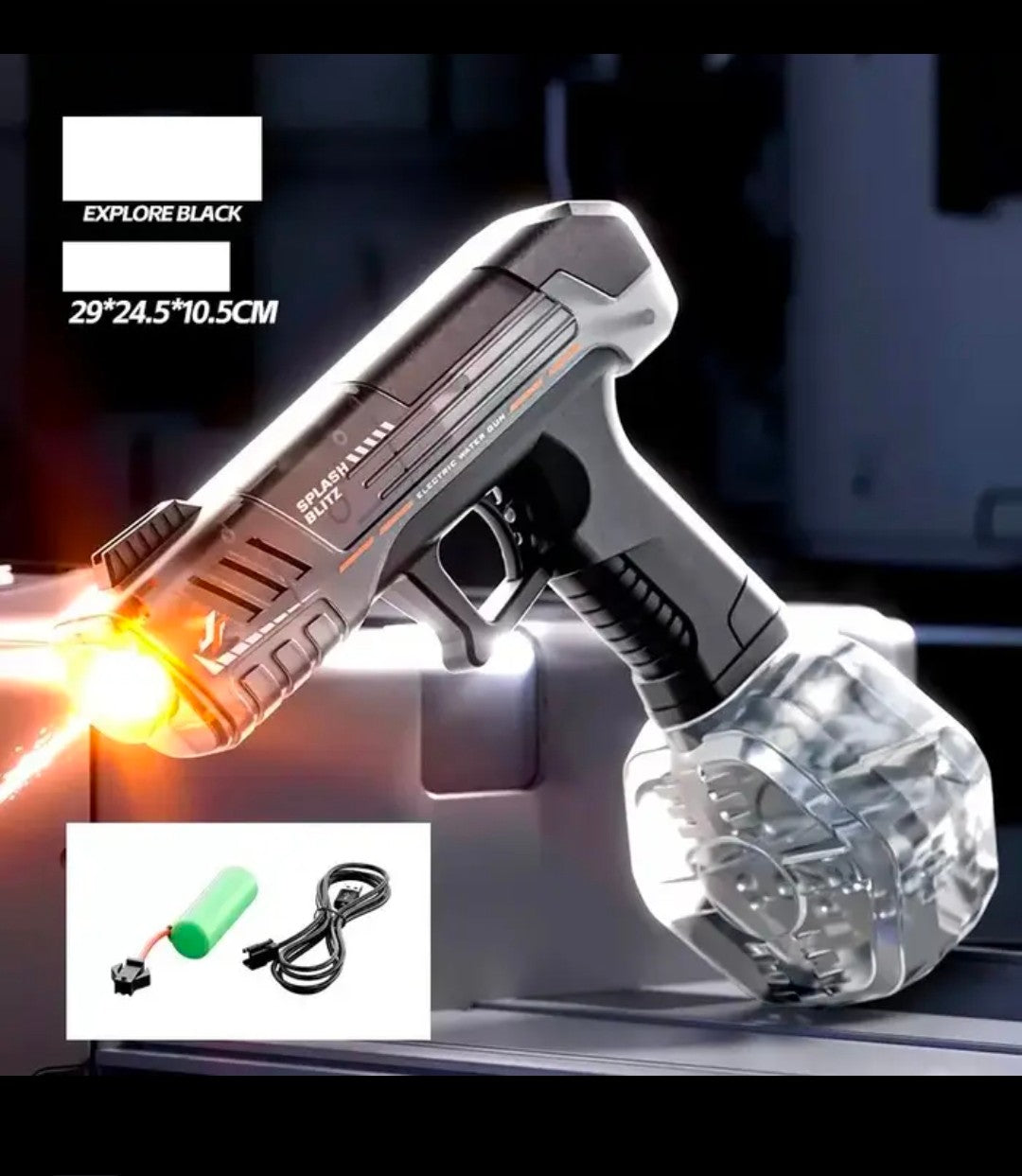 Speedly Flash Lighting Electric Water Gun-1503