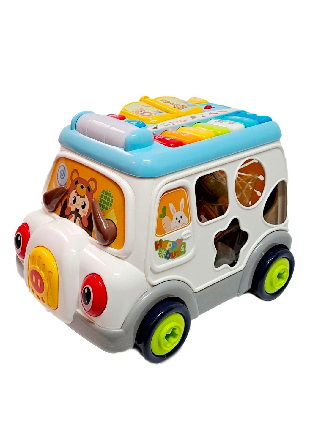Multi-function pull musical bus-ages 19months+