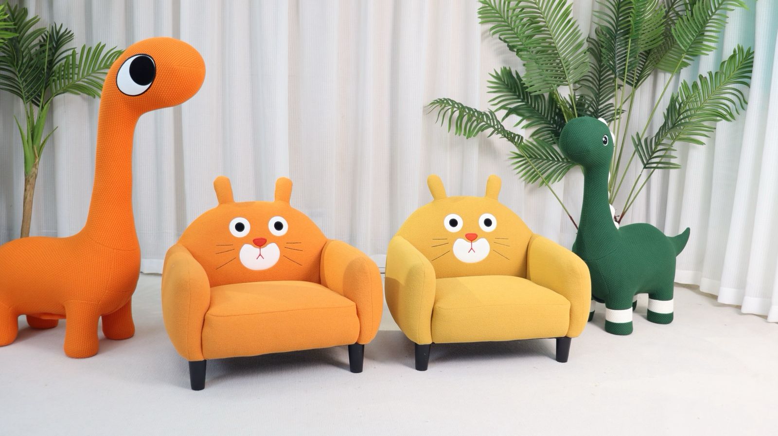Kids Sofa Arm Chairs Animals