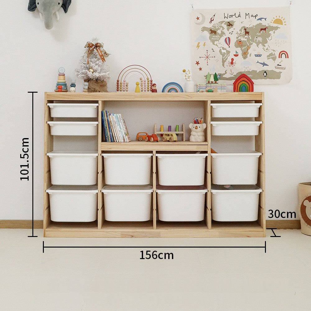 Wooden Toy Storage 4/4