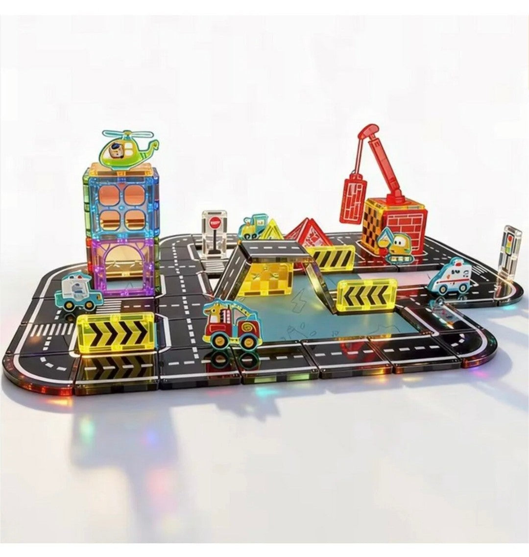 City Magnetic Stem 39pcs