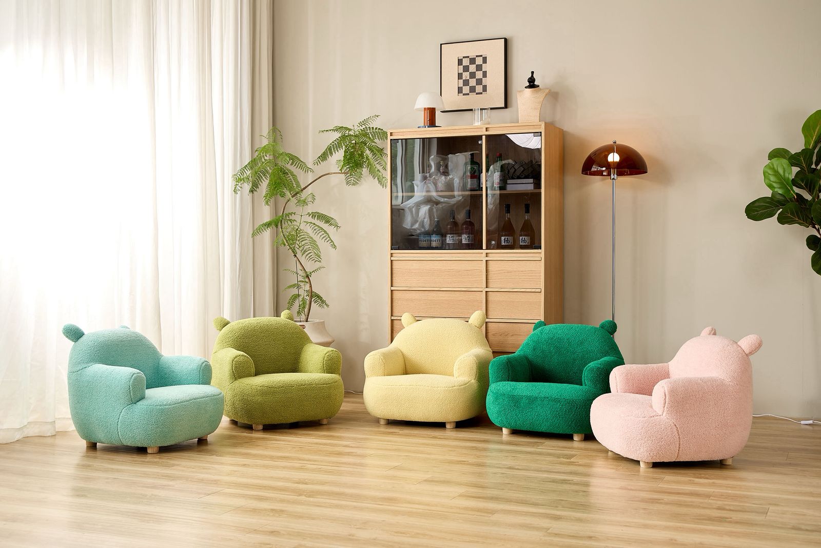 Kids Sofa Arm Chairs Animals