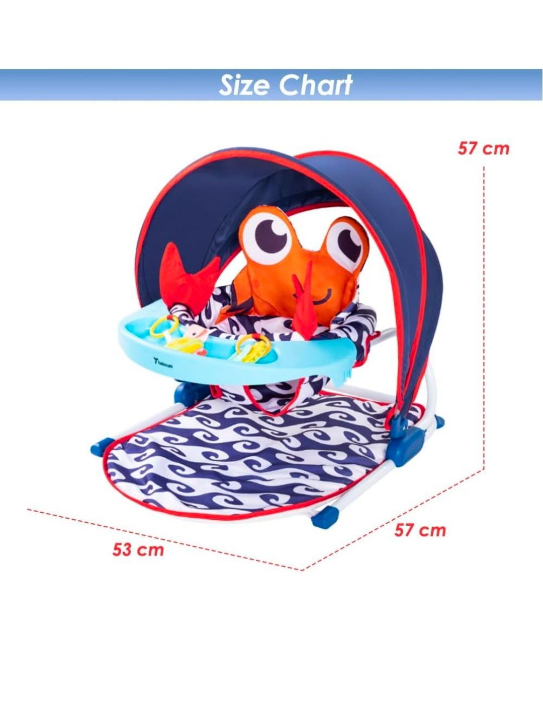 Tent Game Dining Chair-ages 6months+