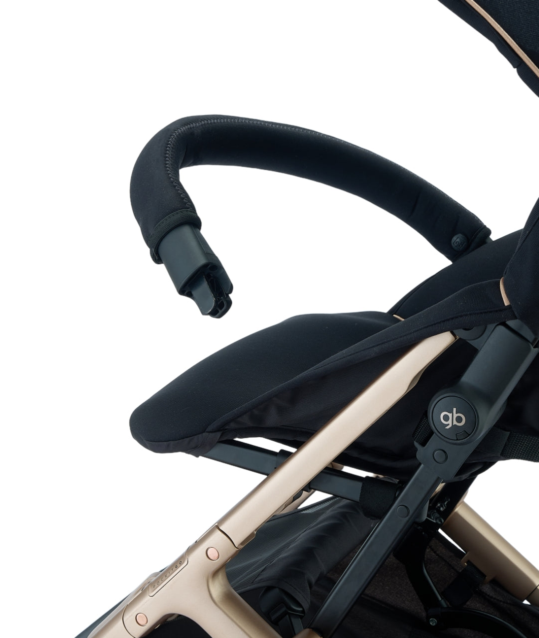 GB Pockit go baby strollers-Velvet Black&Vanilla beige