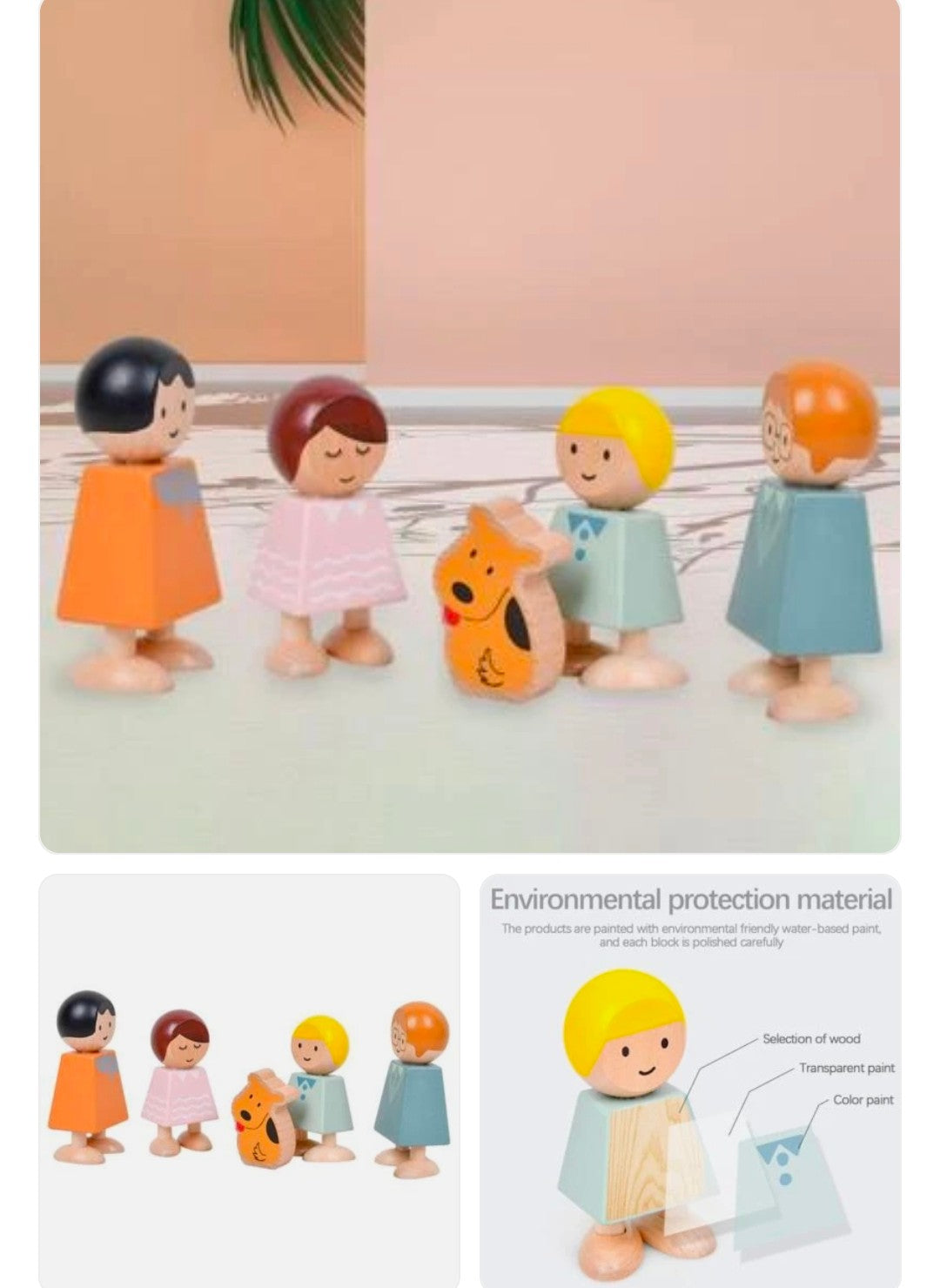 Wooden Family