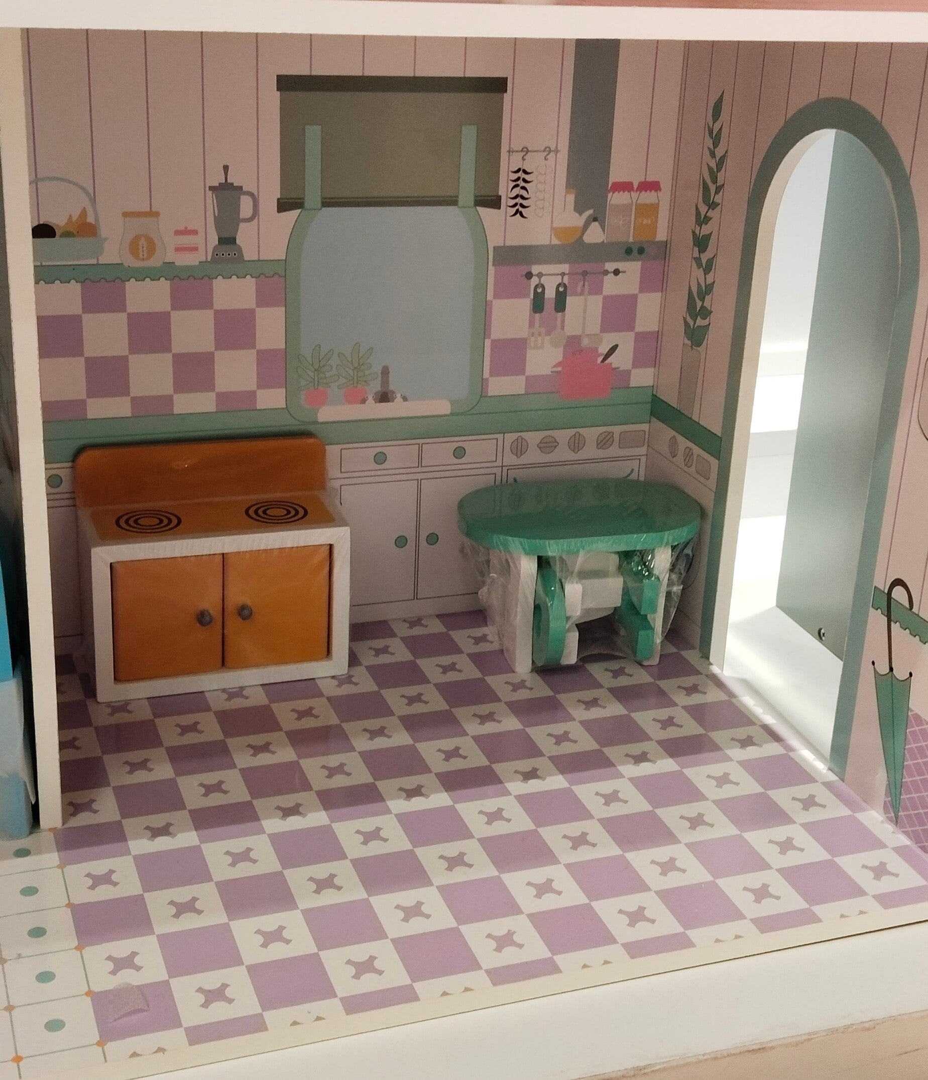 Doll house pink-TX1149