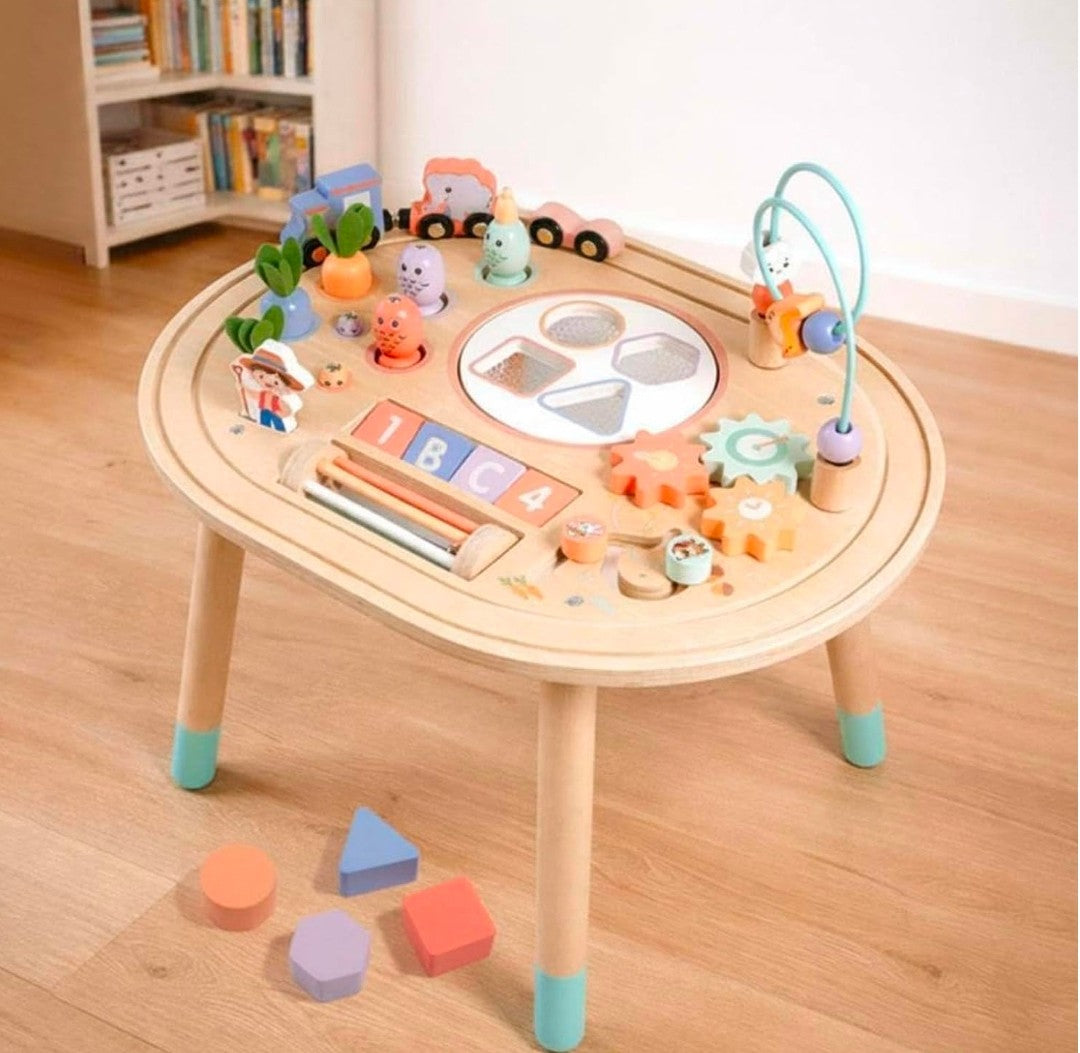 Wooden Sensory activity Table