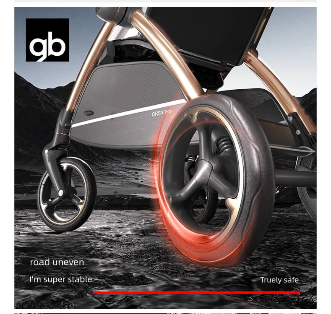 GB Orsa Pro stroller-Black