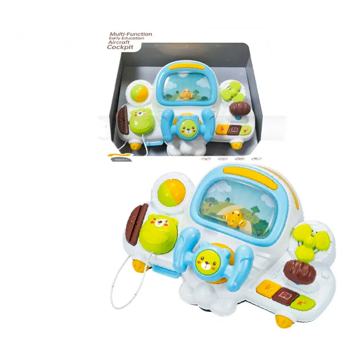 Multifunctional Aircraft Cockpit-ages 18months+