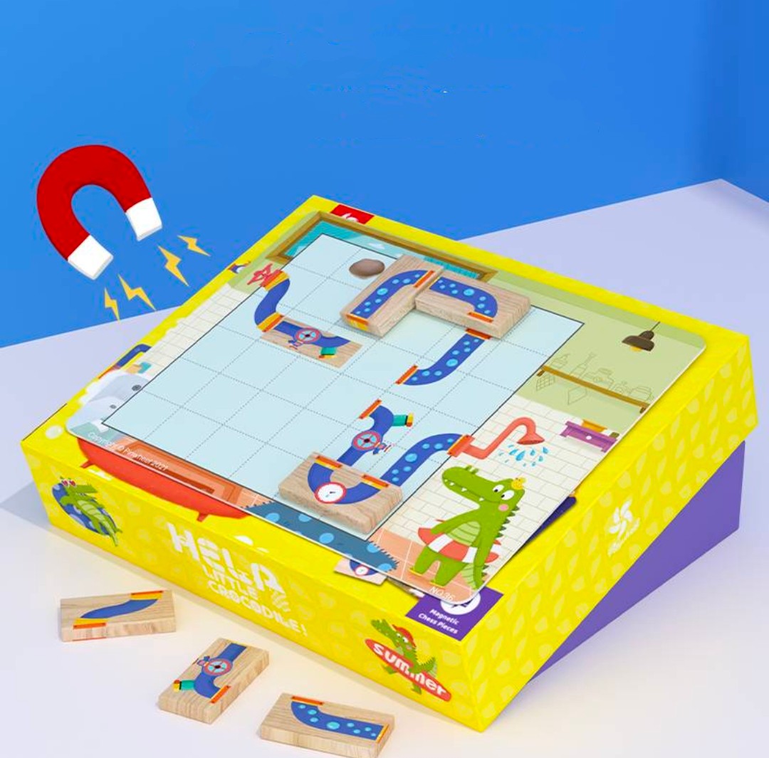 Pinwheel Help Little Crocodile