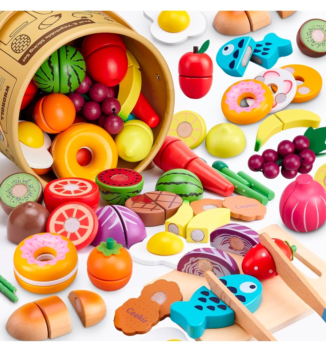 Fruit & Vegetable Cutting Set 50pcs