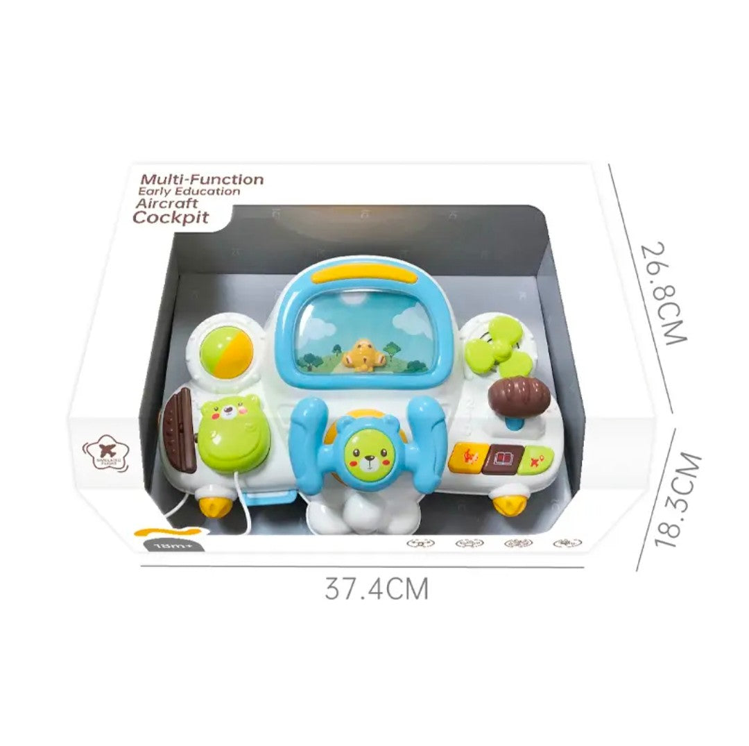 Multifunctional Aircraft Cockpit-ages 18months+