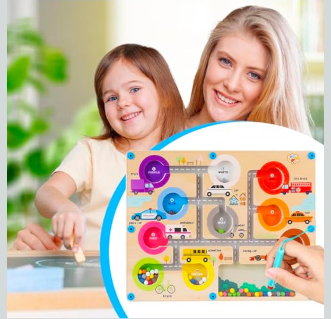 Traffic Magnetic Ball Game Maze