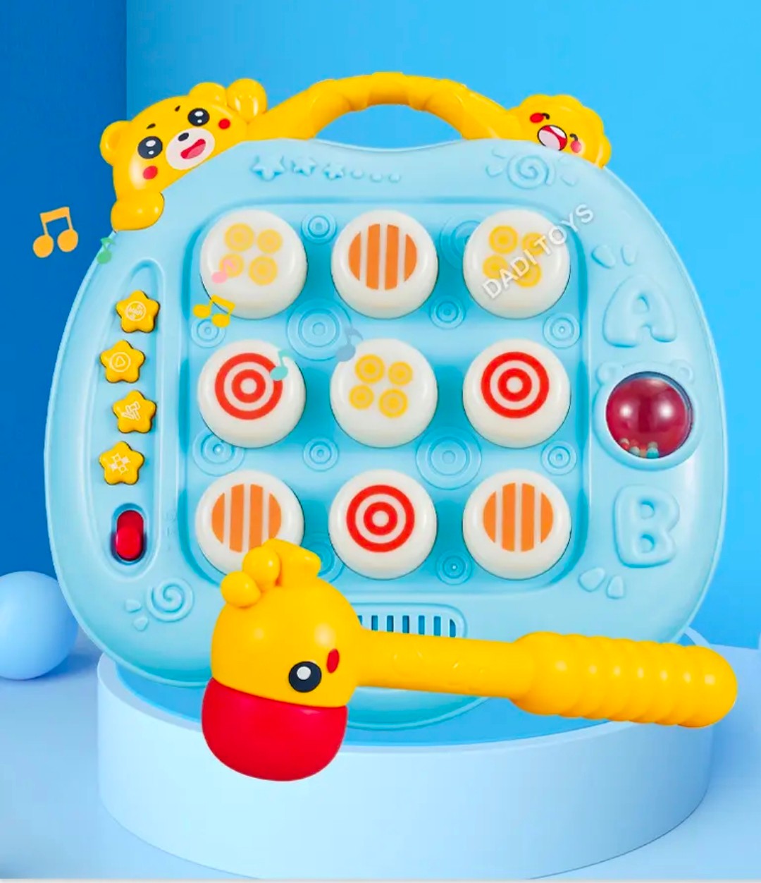 Tic-Tac-Toe & Whack-A-Mole Game-Age-19m+