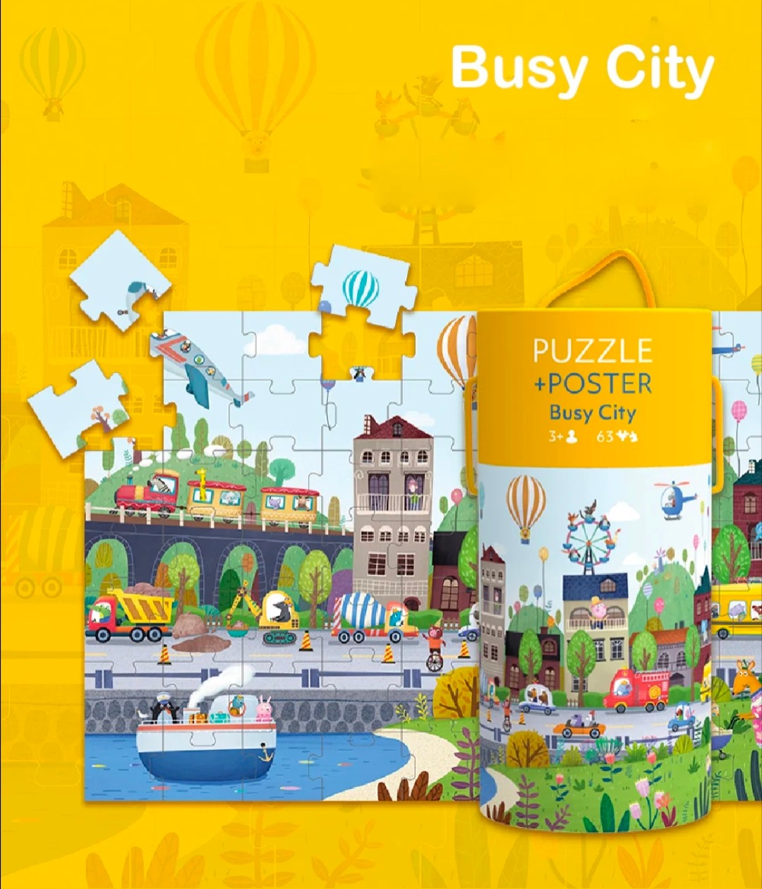 Pinwheel Puzzles-63pcs