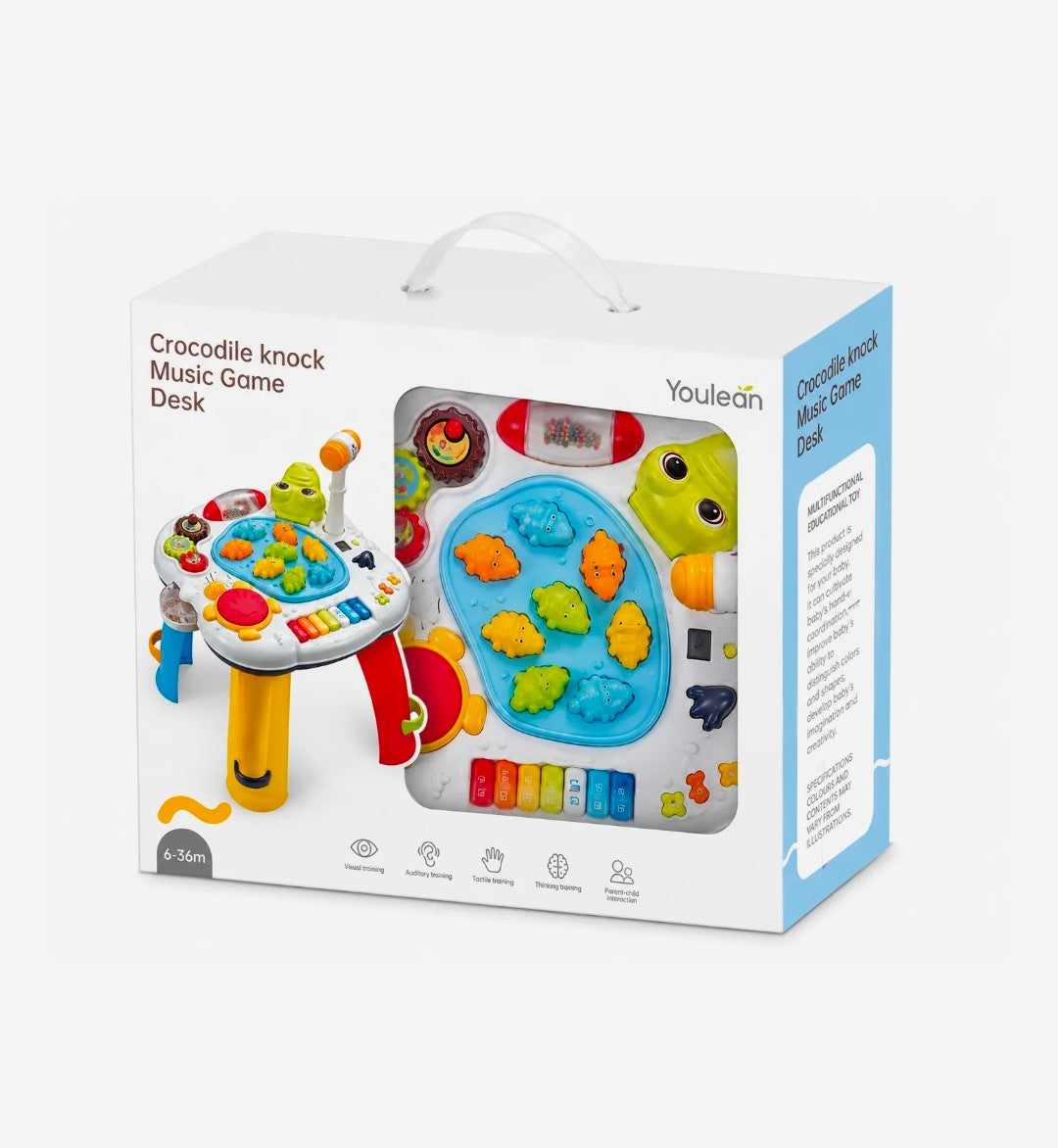 Crocodile knock Music Game Desk 6-36m