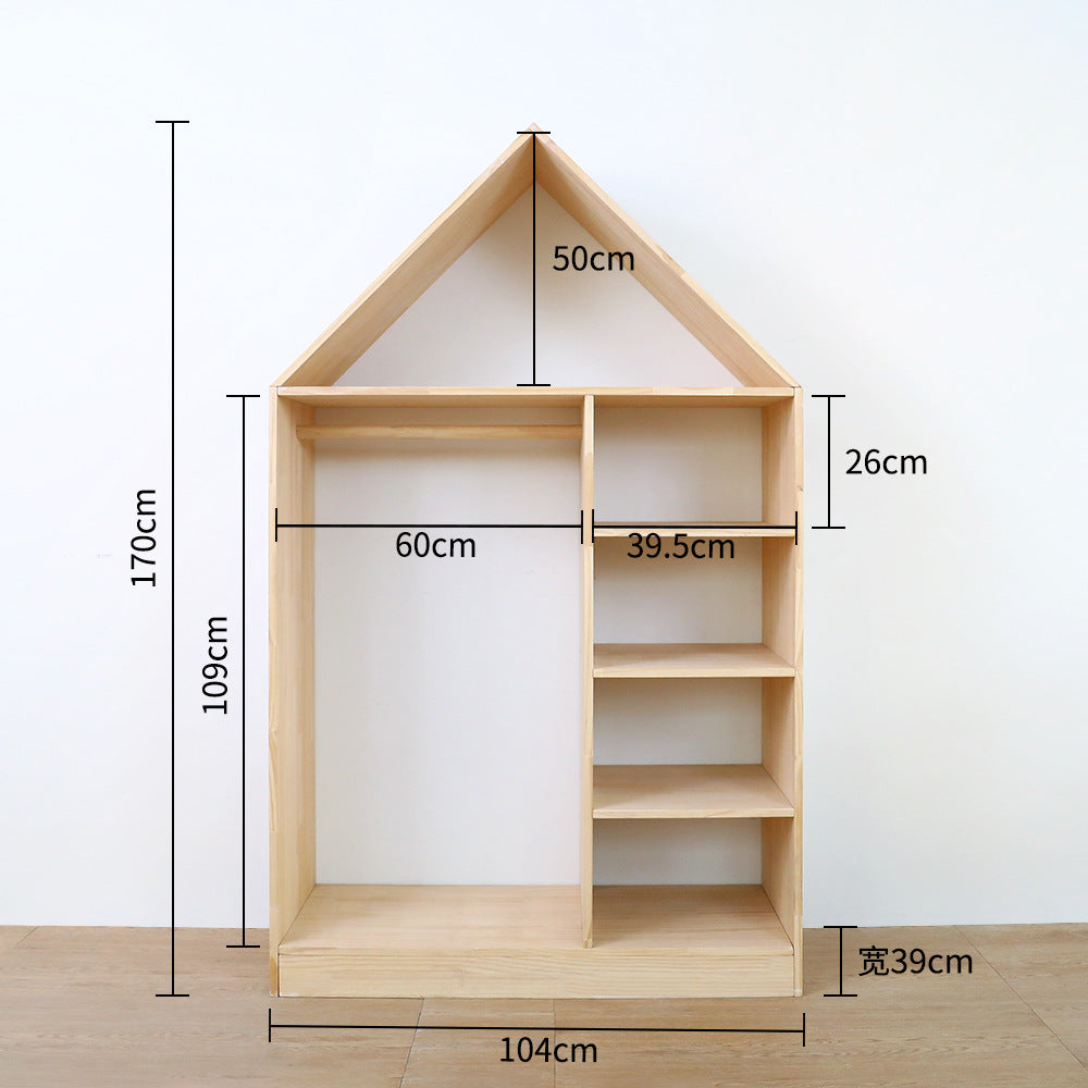 Wooden Baby Clothe Storage