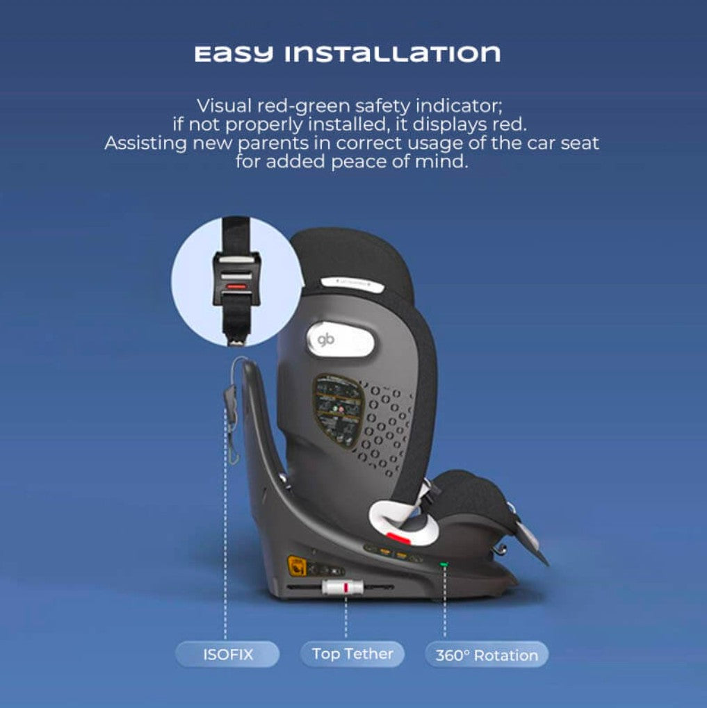 GB Unari car seat-black